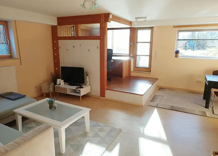 Apartament Grosszuegige Souterrain Im Gruenen Hausen (Forchheim)
